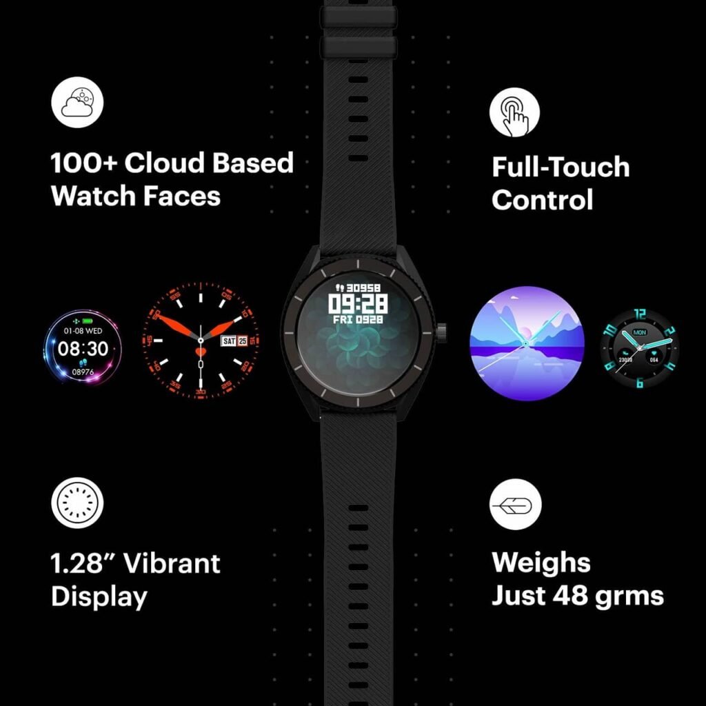 NoiseFit Endure Specifications and a few watch faces